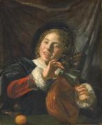 Frans Hals Boy with a Lute oil painting artist